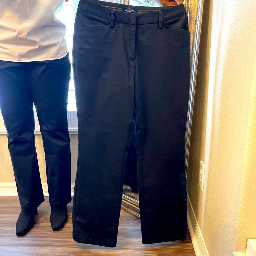 Lands End women’s black khakis pants